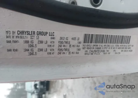 2013 Jeep Patriot Sport из США, поврежденный, VIN 1C4NJPBA7DD124380